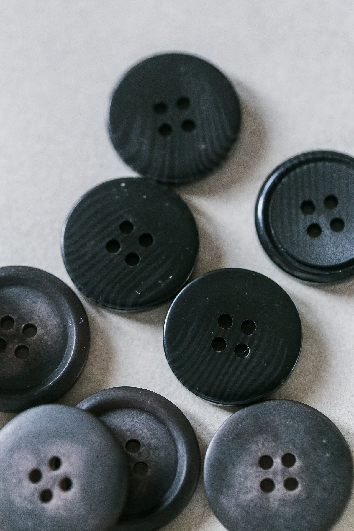 Flat Resin Buttons - 21mm – ANTHILLfabrics